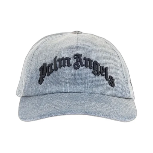 Palm Angels Logo Embroidered Baseball Cap
