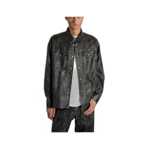 Palm Angels Chest Pocket Long-Sleeved Shirt