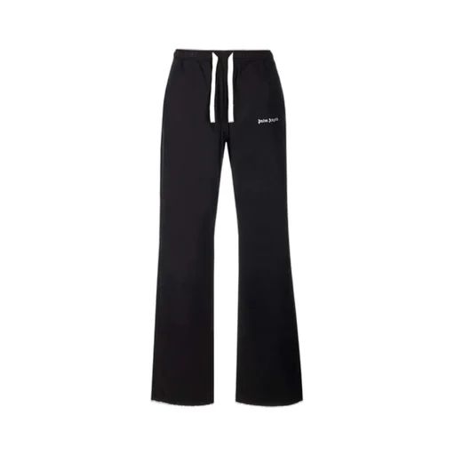 Palm Angels Logo Embroidered Drawstring Trousers