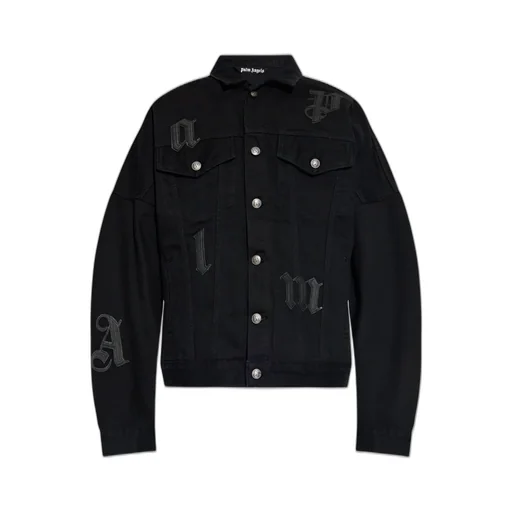 Palm Angels Logo Patch Denim Jacket