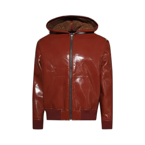 Palm Angels Curved Logo Bomber Jacket