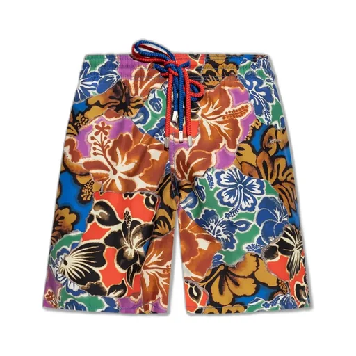 Palm Angels X Vilebrequin Graphic Printed Swim Shorts