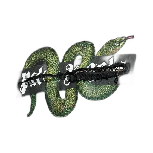 Palm Angels Snake Zip Box Hoodie