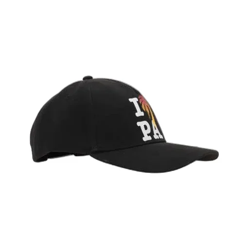 Palm Angels I Love Pa Drill Baseball Cap