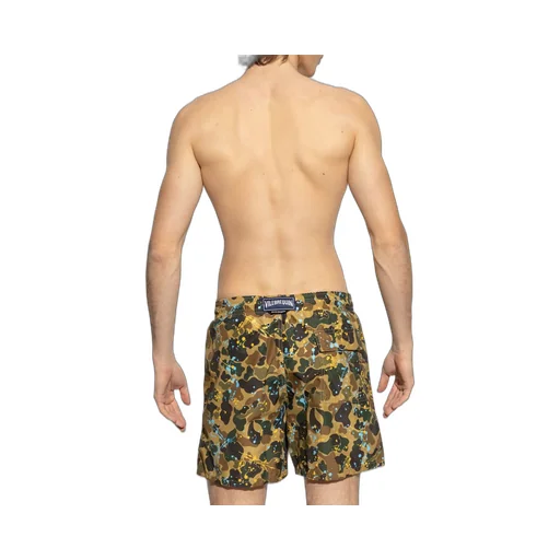 Palm Angels X Vilebrequin Graphic Printed Swim Shorts