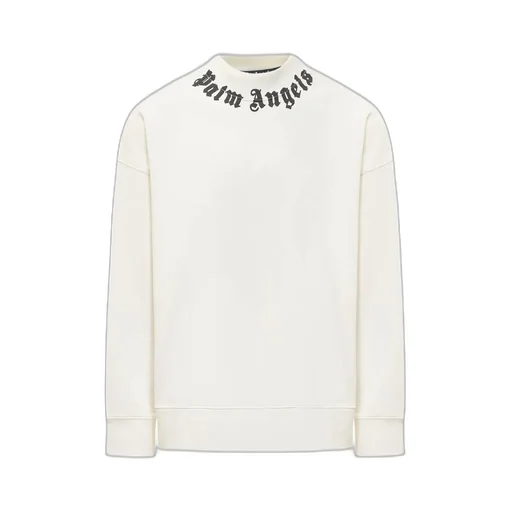 Palm Angels Logo Printed Crewneck Sweatshirt