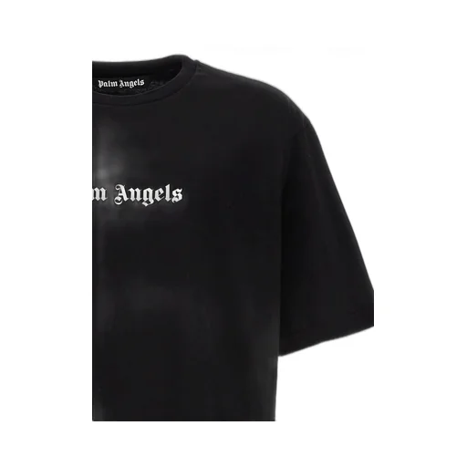 Palm Angels Logo Printed Crewneck T-Shirt