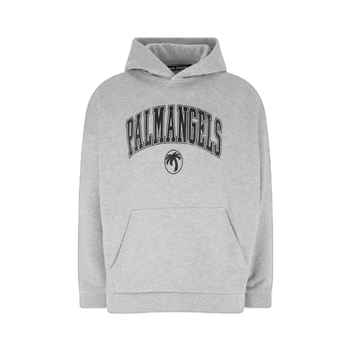 Palm Angels College Palm Logo Printed Hoodie