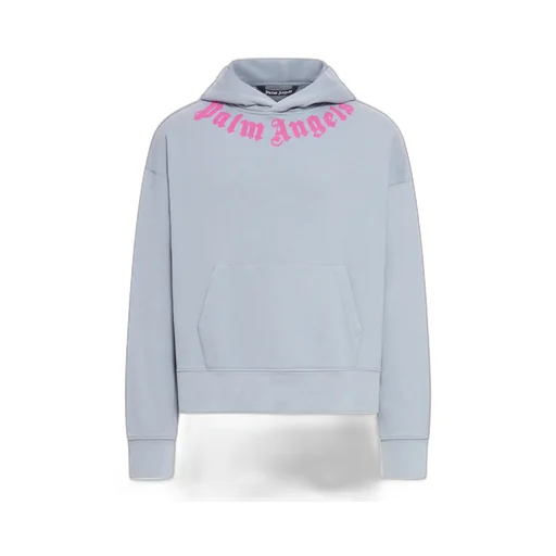 Palm Angels Logo Printed Hoodie