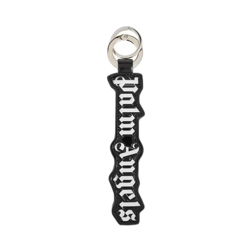 Palm Angels Logo Embossed Key Ring