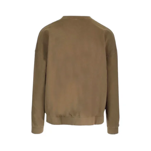 Palm Angels Logo Embroidered Crewneck Sweatshirt