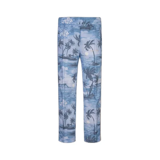 Palm Angels Island Printed Elastic Waist Trousers