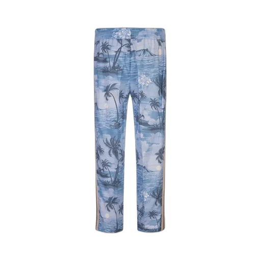Palm Angels Island Printed Elastic Waist Trousers