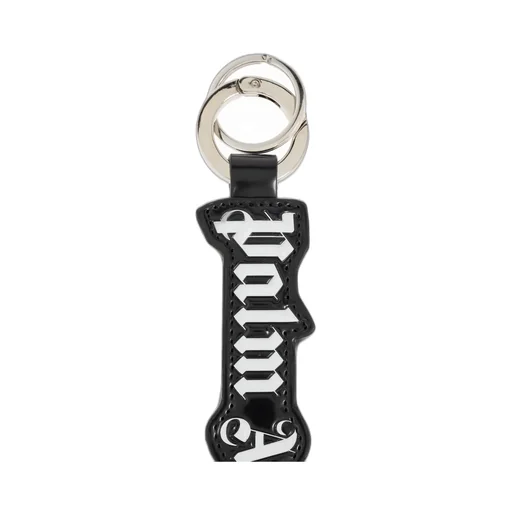 Palm Angels Logo Embossed Key Ring