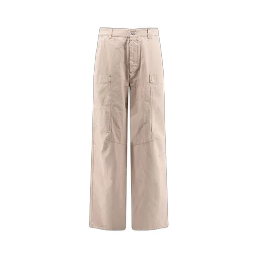 Palm Angels Mid-Rise Wide-Leg Pants