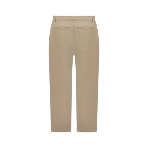 Palm Angels Logo Printed Straight Leg Chino Pants