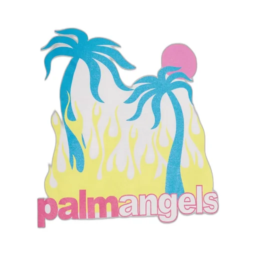 Palm Angels Burning Oasis Graphic Printed T-Shirt