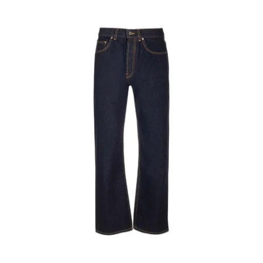 Palm Angels Logo-Embroidered Jeans
