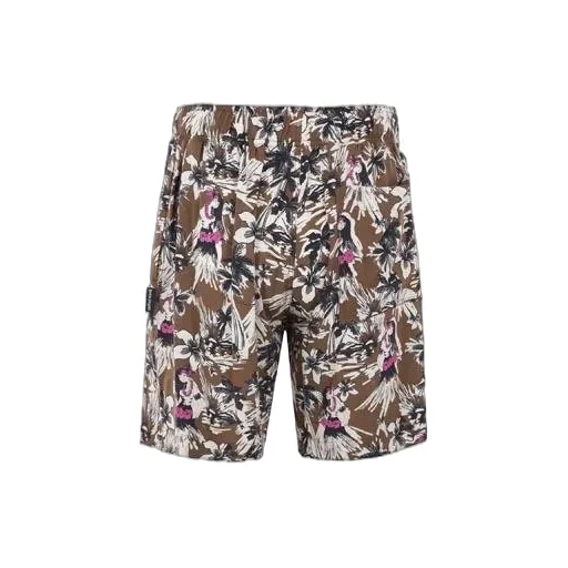 Palm Angels Hula Printed Drawstring Shorts
