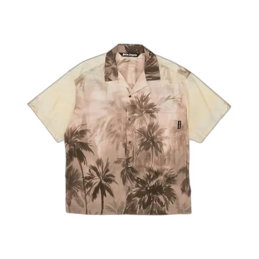 Palm Angels Sunset Palms Bowling Shirt