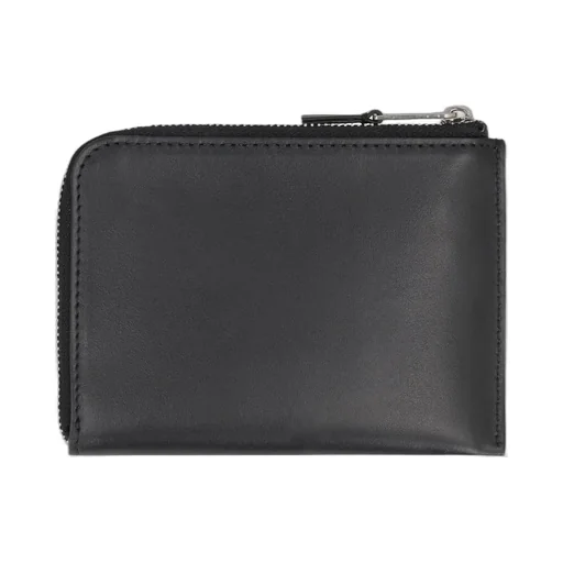 Palm Angels Logo Printed Zipped Wallet