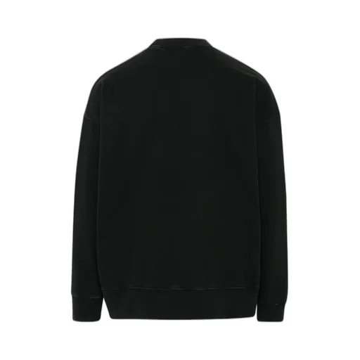 Palm Angels Logo-Printed Crewneck Sweatshirt