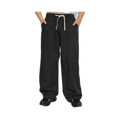 Palm Angels Logo Printed Drawstring Trousers