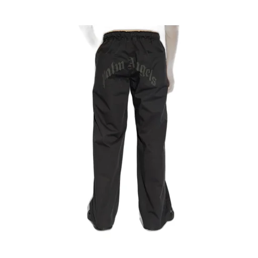 Palm Angels Logo Printed Drawstring Trousers