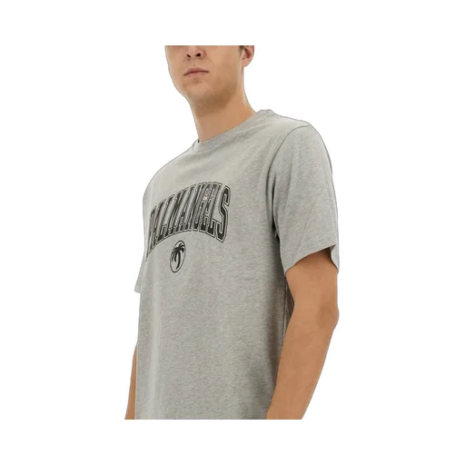 Palm Angels Logo Printed Crewneck T-Shirt