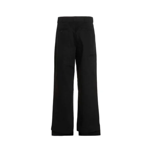 Palm Angels Logo Detailed Straight-Leg Trousers