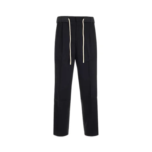 Palm Angels Stripe-Detailed Drawstring Pants