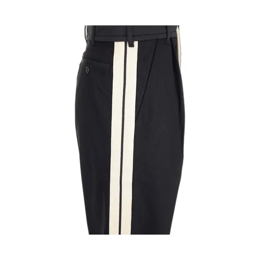 Palm Angels Stripe-Detailed Drawstring Pants