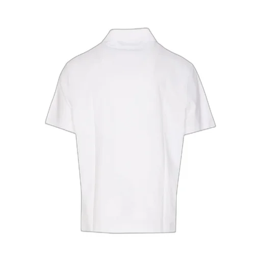 Palm Angels Sartorial Tape Logo Detailed Polo Shirt