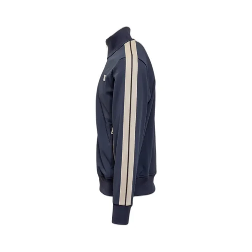 Palm Angels Logo Embroidered Zip-Up Jacket