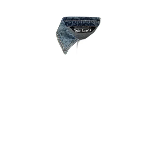 Palm Angels Palmity Button-Up Denim Shirt