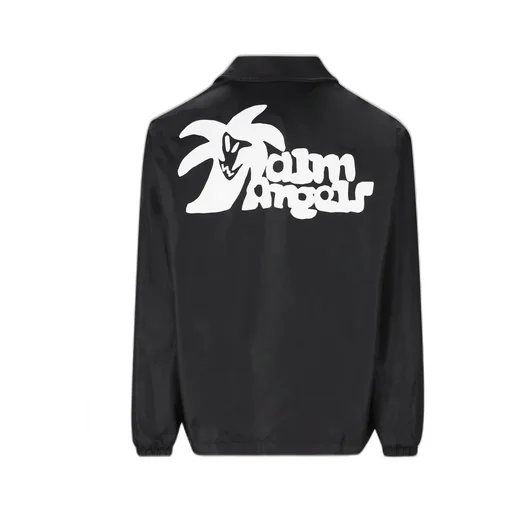 Palm Angels Logo Printed Coat