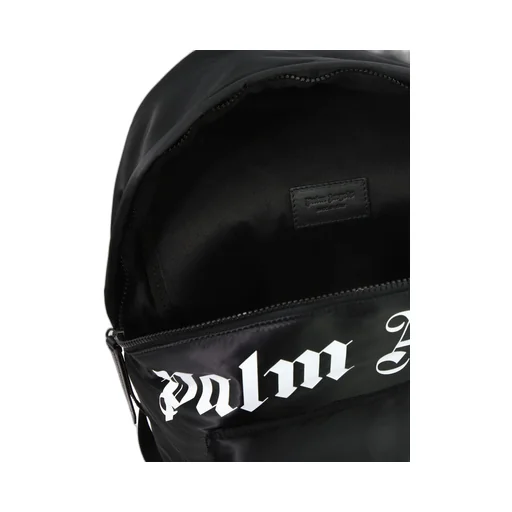 Palm Angels Logo Printed Zipped Backpack