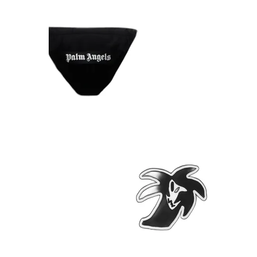 Palm Angels Logo Printed Coat