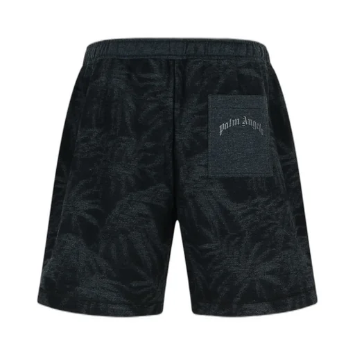 Palm Angels Palms Curved Logo Shorts