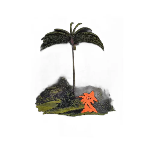 Palm Angels Enzo From The Tropics Long Sleeved Hoodie