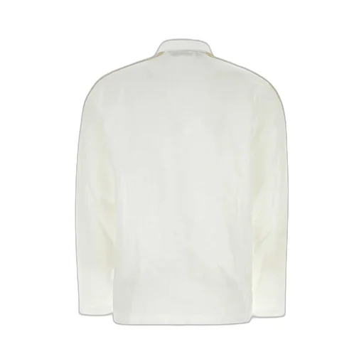 Palm Angels Pa Monogram Printed Long-Sleeved Shirt