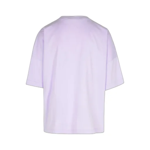 Palm Angels Logo Embroidered Drop Shoulder T-Shirt