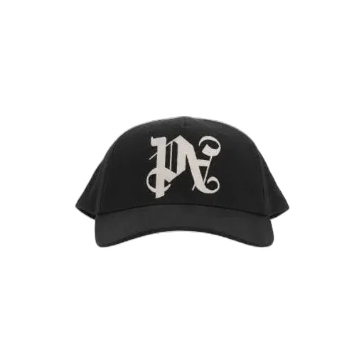 Palm Angels Logo Embroidered Baseball Cap
