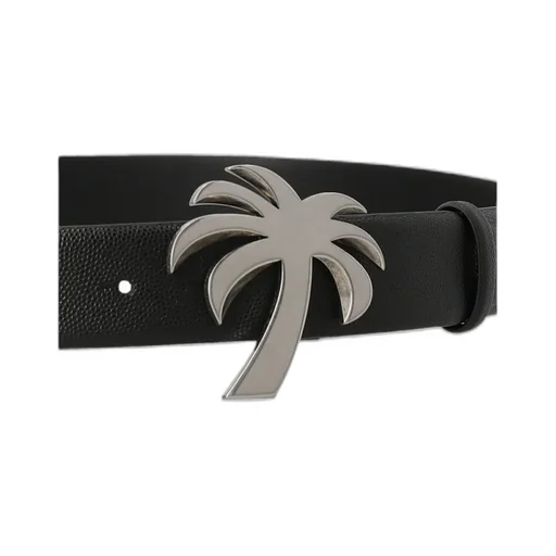 Palm Angels Logo Plaque Belt