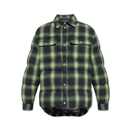 Palm Angels Checked Puffer Jacket