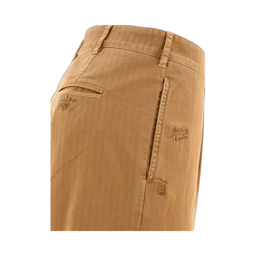 Palm Angels Distressed Straight-Leg Trousers