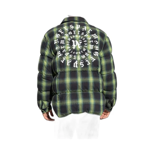 Palm Angels Checked Puffer Jacket
