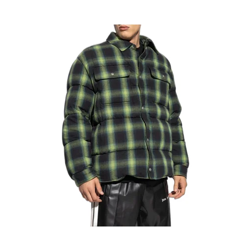 Palm Angels Checked Puffer Jacket