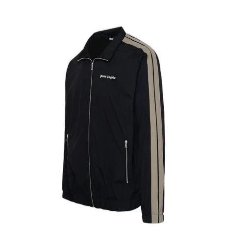 Palm Angels Logo Detailed Zipped Track Jacket