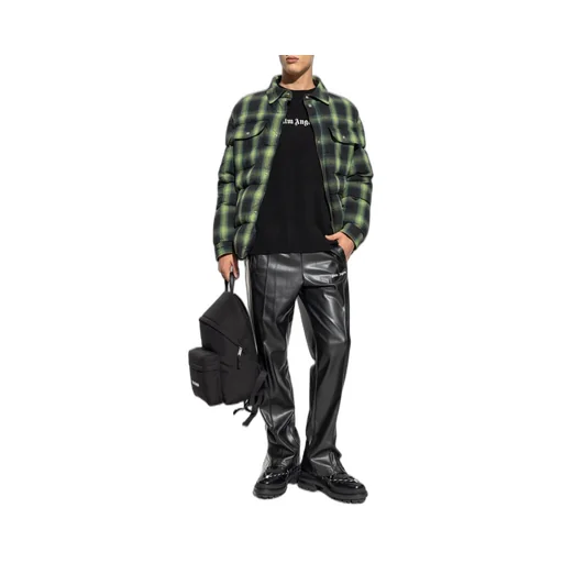 Palm Angels Checked Puffer Jacket